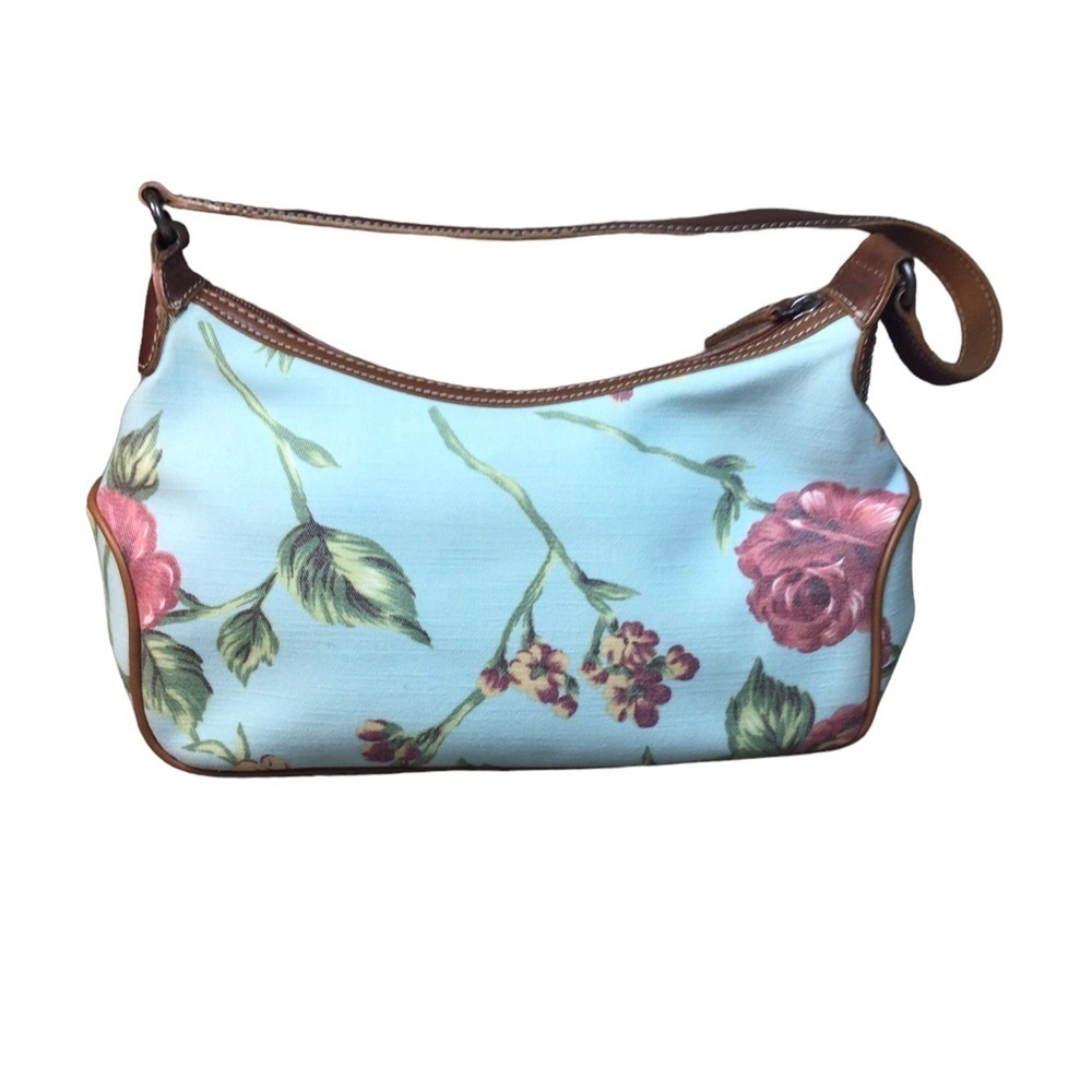 Fossil Shoulder Bag Floral 75082 Cottagecore Canvas
